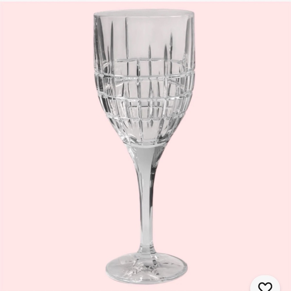 Ralph Lauren Cocktail Party Crystal Goblet 9 3/8”